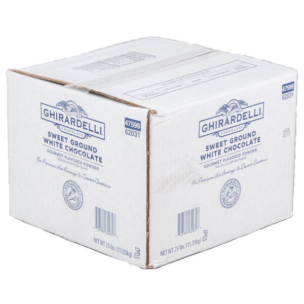Ghirardelli Sweet Ground White Chocolate Powder