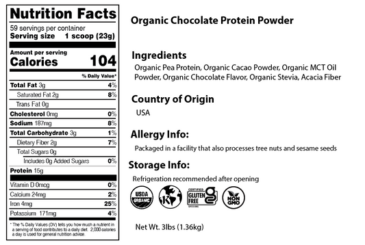 Chocolate Protein Powder